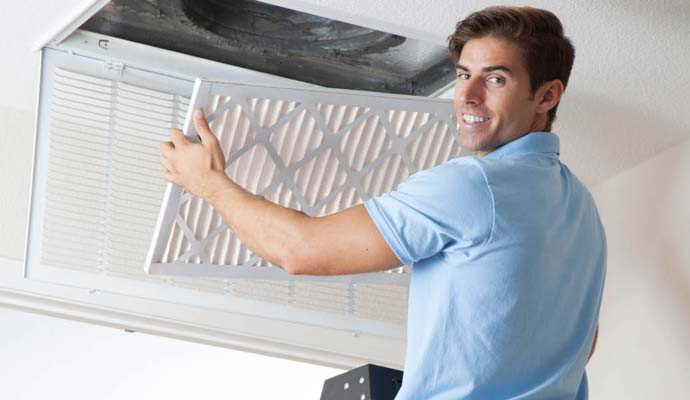 Air duct cleaning services