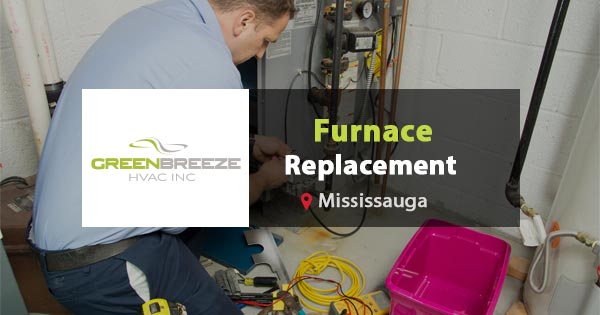 Furnace replacement in Mississauga, ON