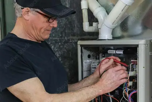 Gas furnace inspection