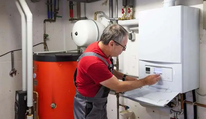 Water heater installation